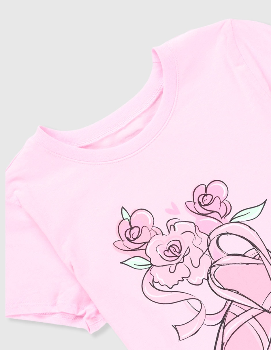 Playera manga corta para niña 3