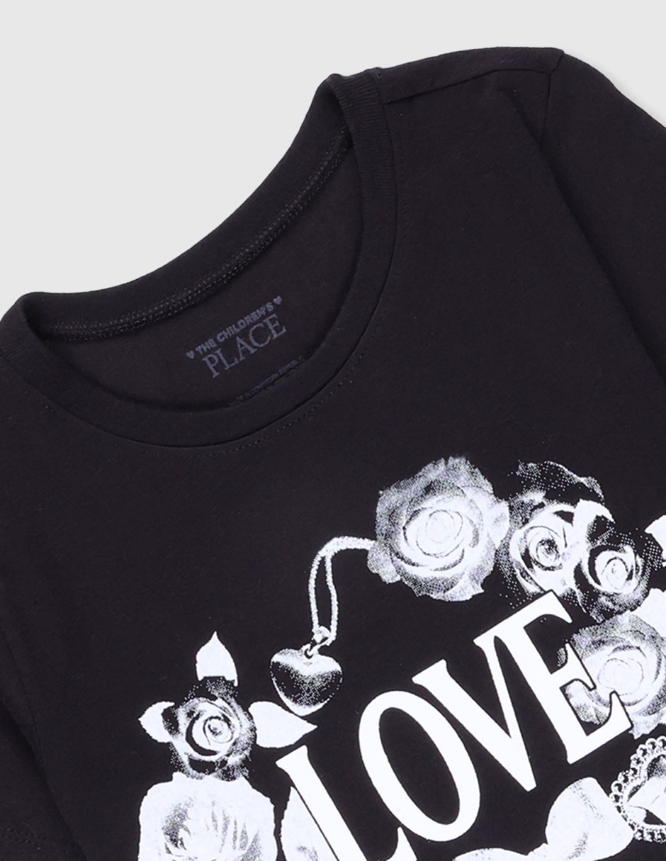 Playera manga corta para niña 3