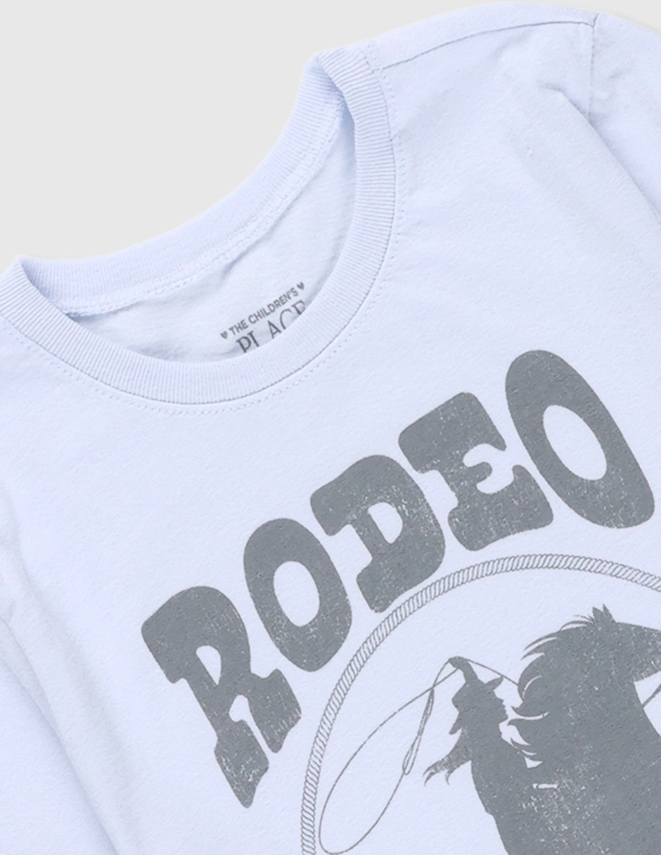 Playera manga corta para niña 4