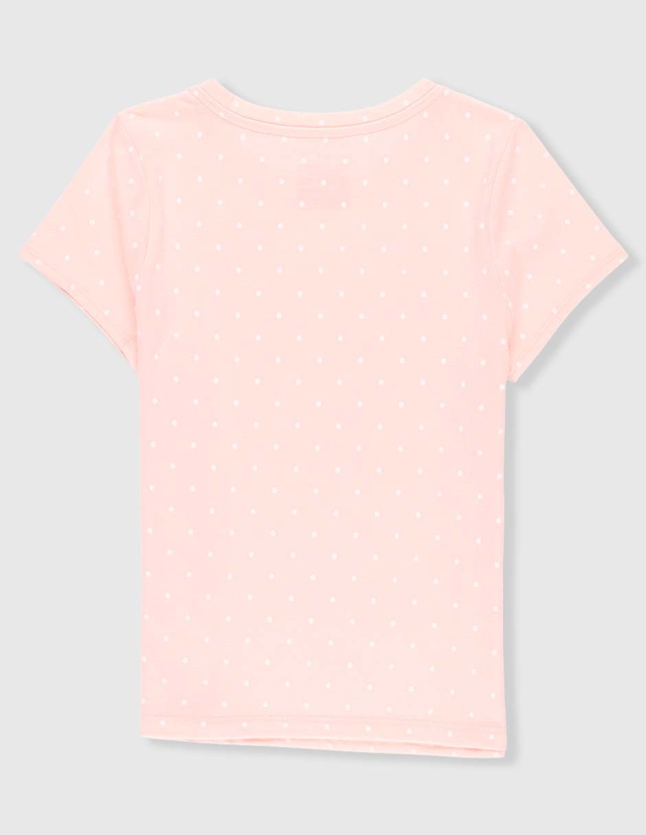 Playera Cat & manga corta para niña 2