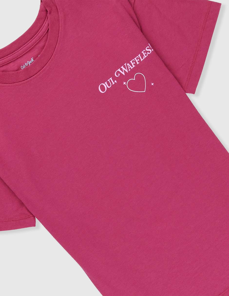 Playera manga corta para niña 3