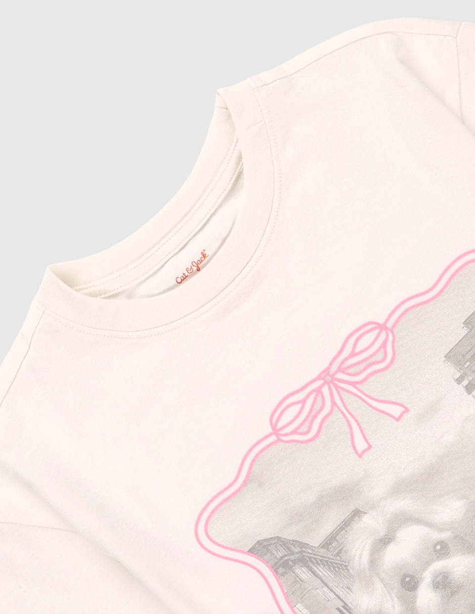 Playera manga corta para niña 3