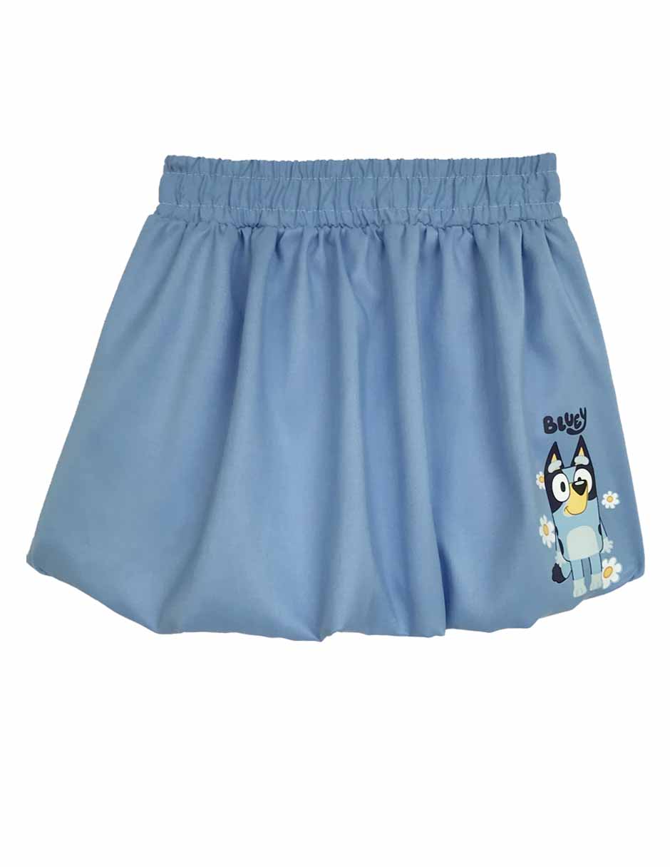 Falda Bluey para niña