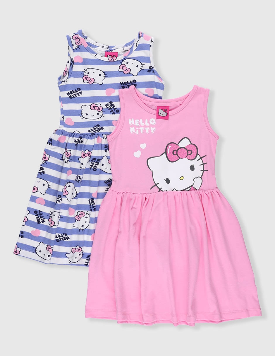 Set vestido sin manga para niña