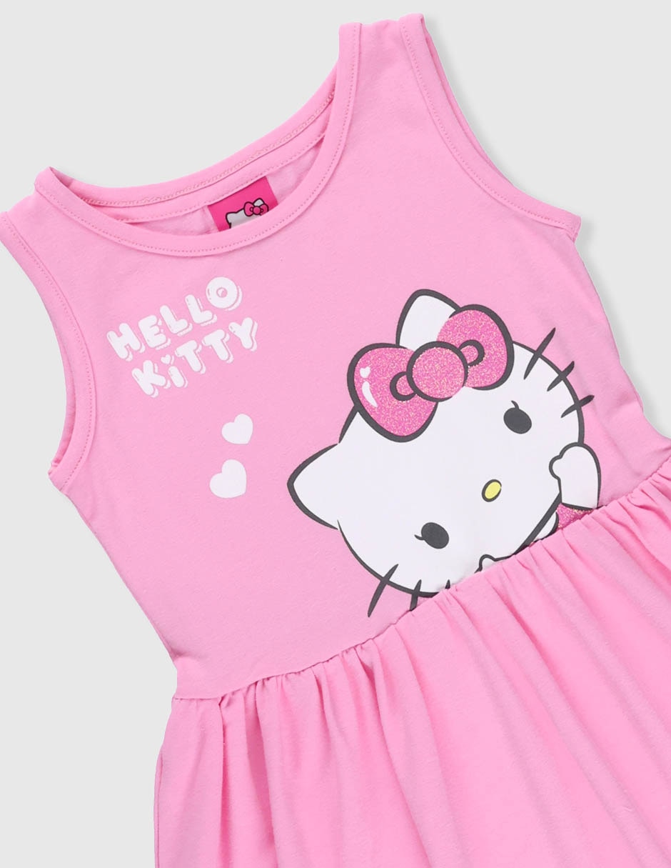Set vestido sin manga para niña 4