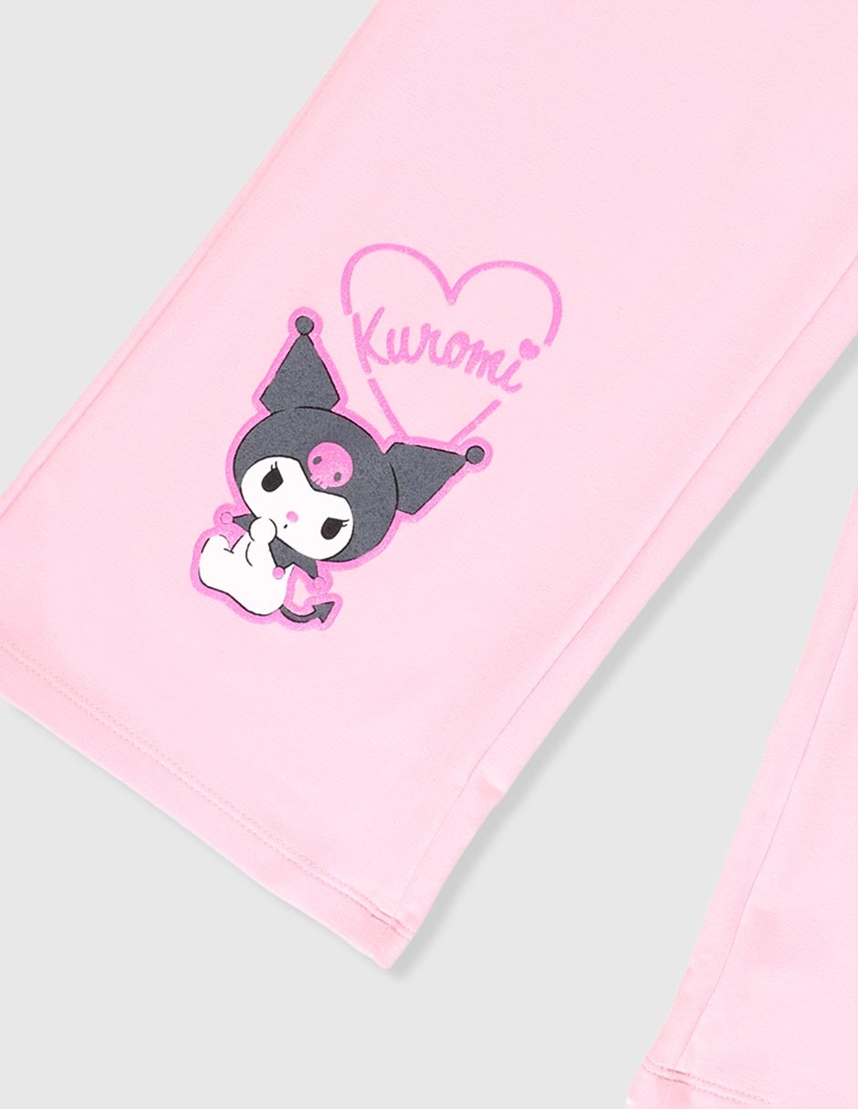 Pants Kuromi para niña 4