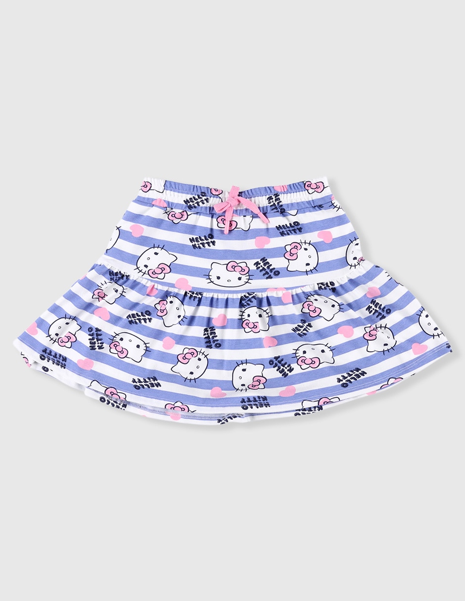 Falda short para niña