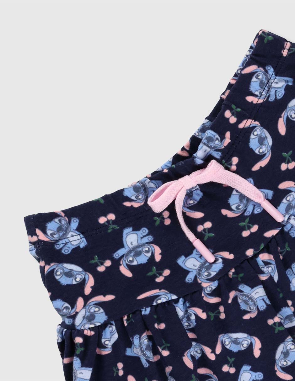 Falda short Stitch para niña 3