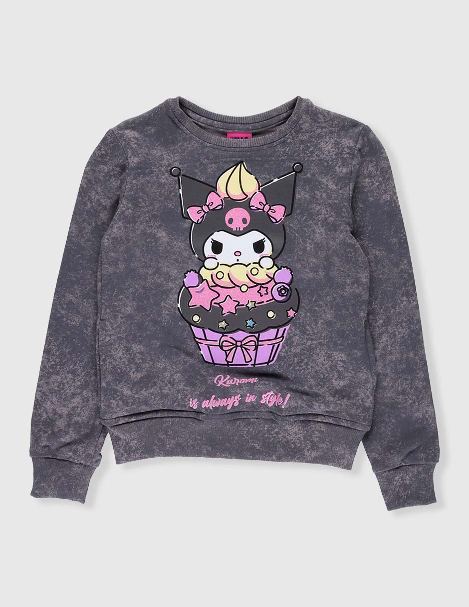 Sudadera Kuromi para niña Sudadera Kuromi para niña