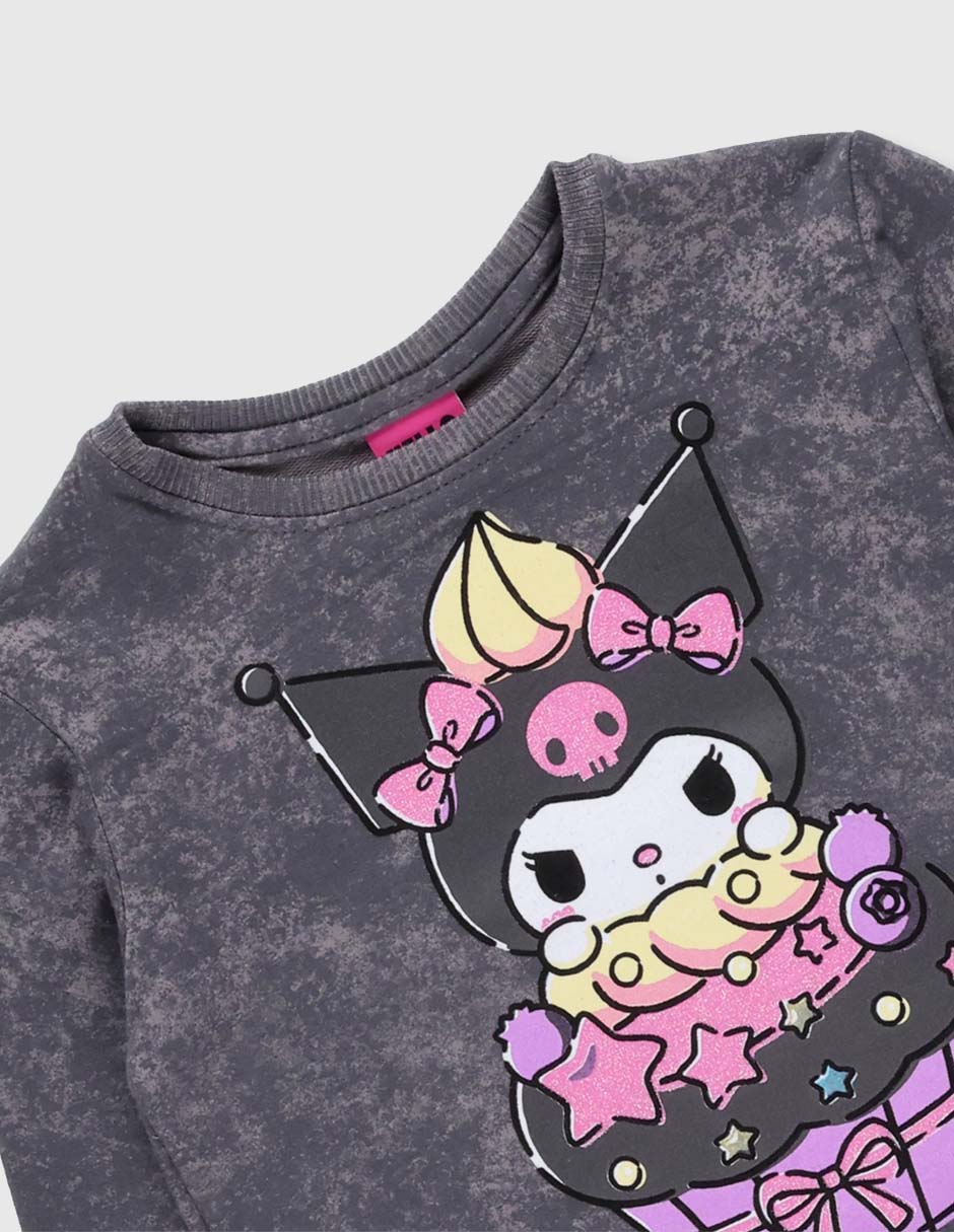 Sudadera Kuromi para niña 7