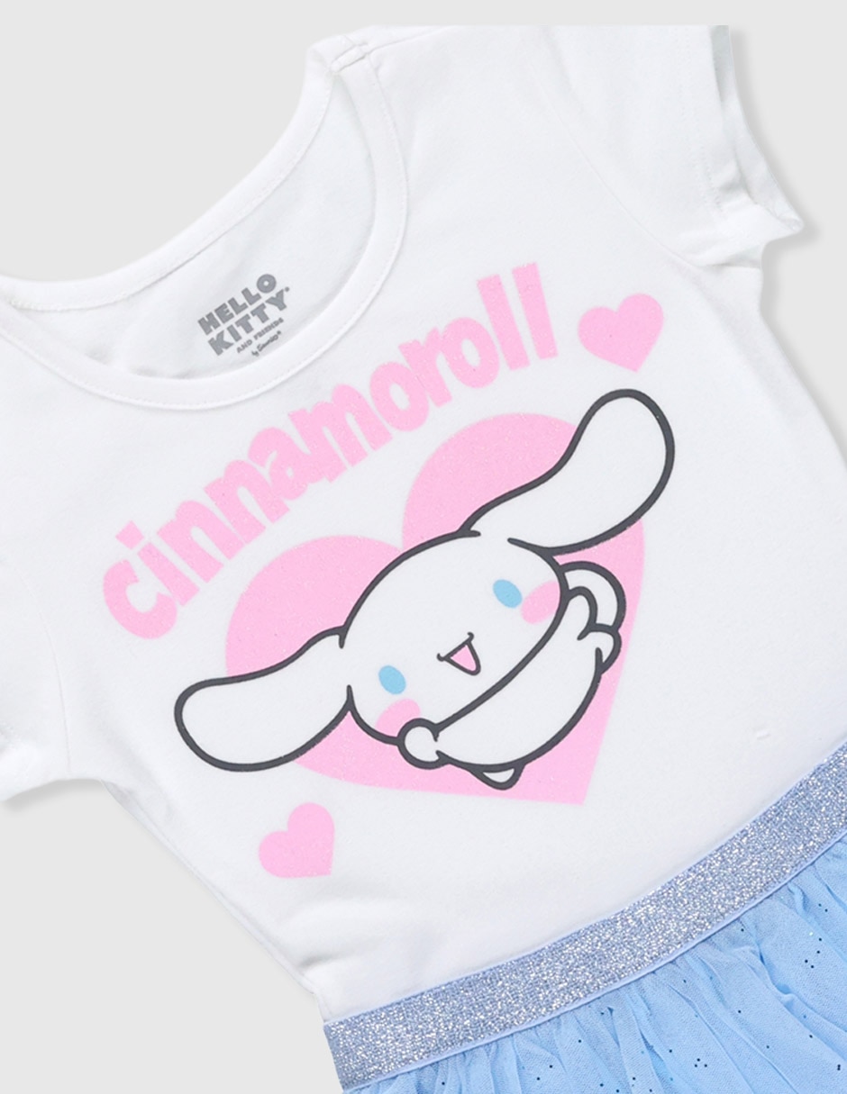 Vestido Hello Kitty And Friends manga corta para niña 3