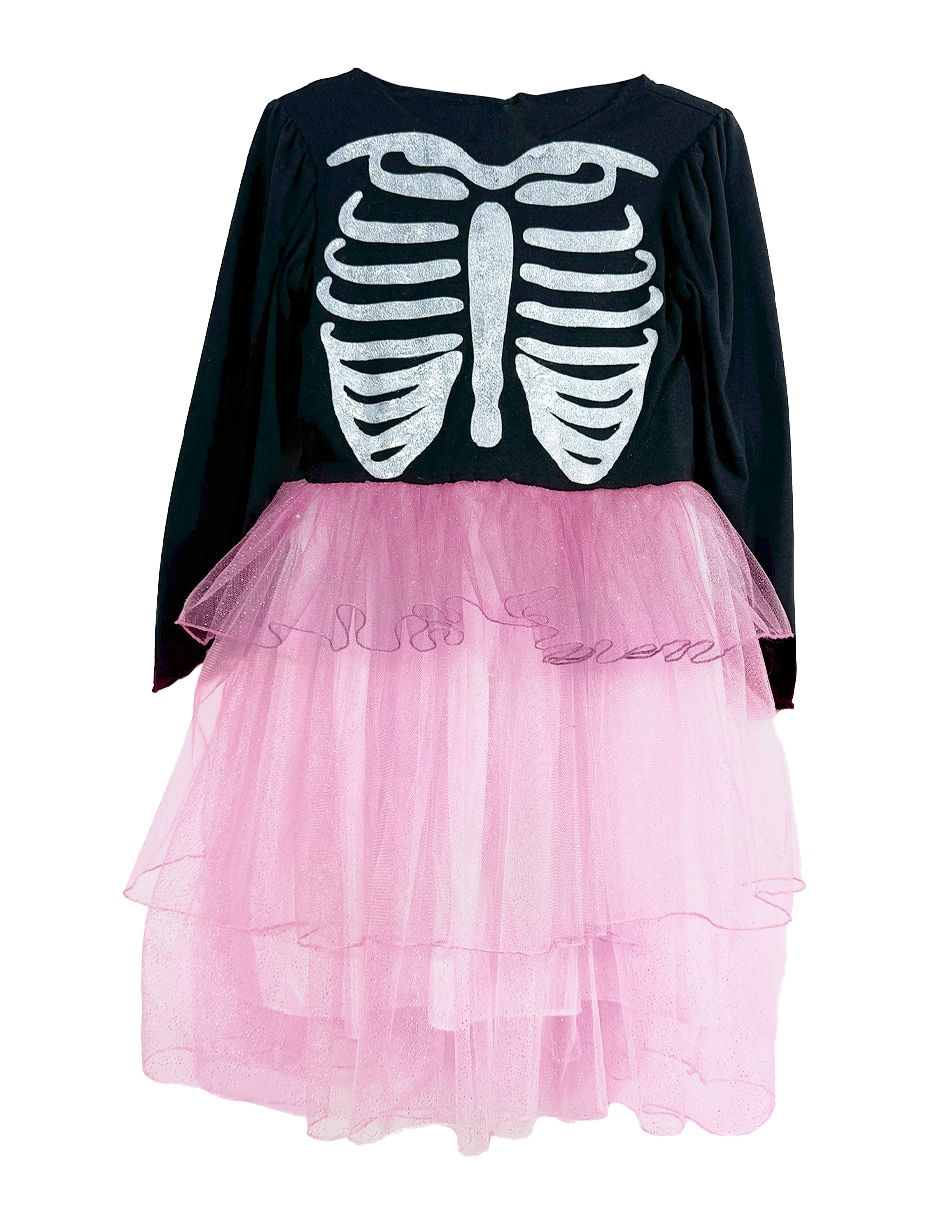 Vestido Halloween manga larga para niña 2