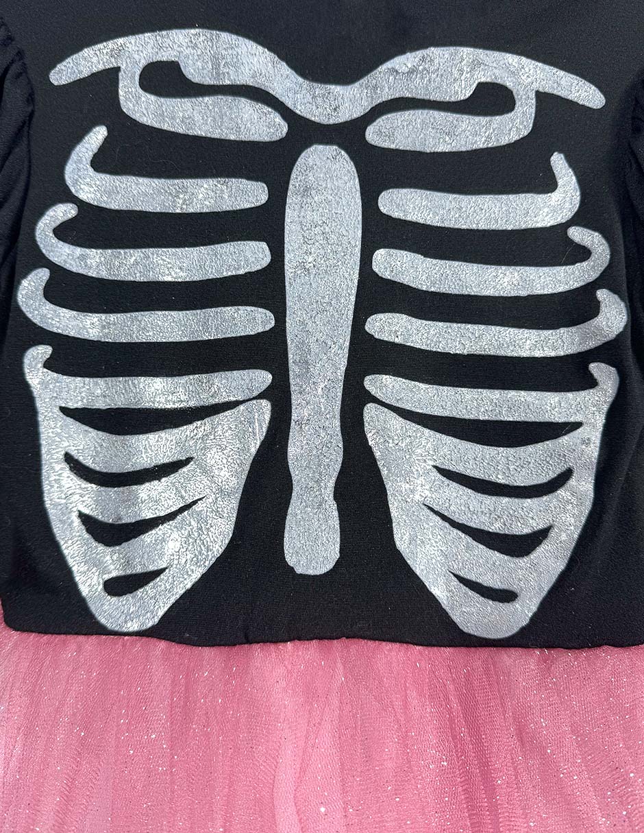 Vestido Halloween manga larga para niña 4