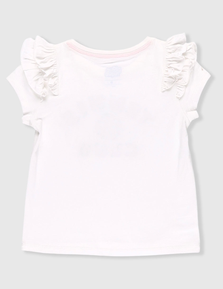 Playera manga corta para niña 2