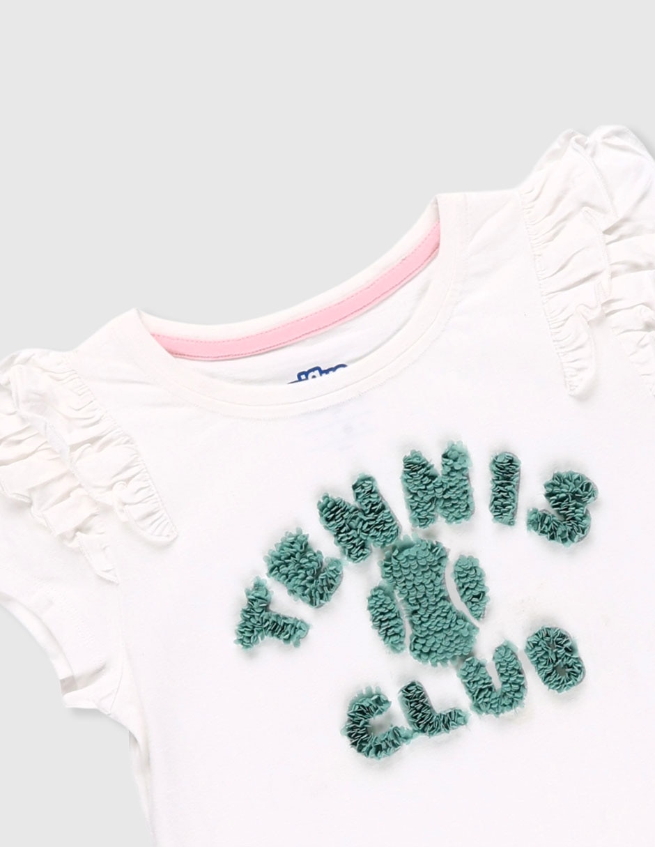 Playera manga corta para niña 3