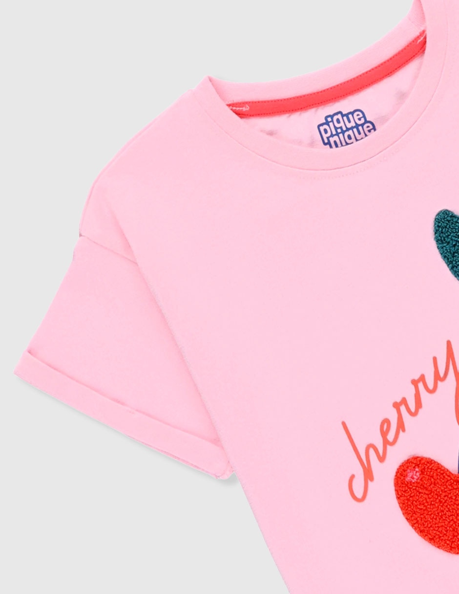 Playera manga corta para niña 3