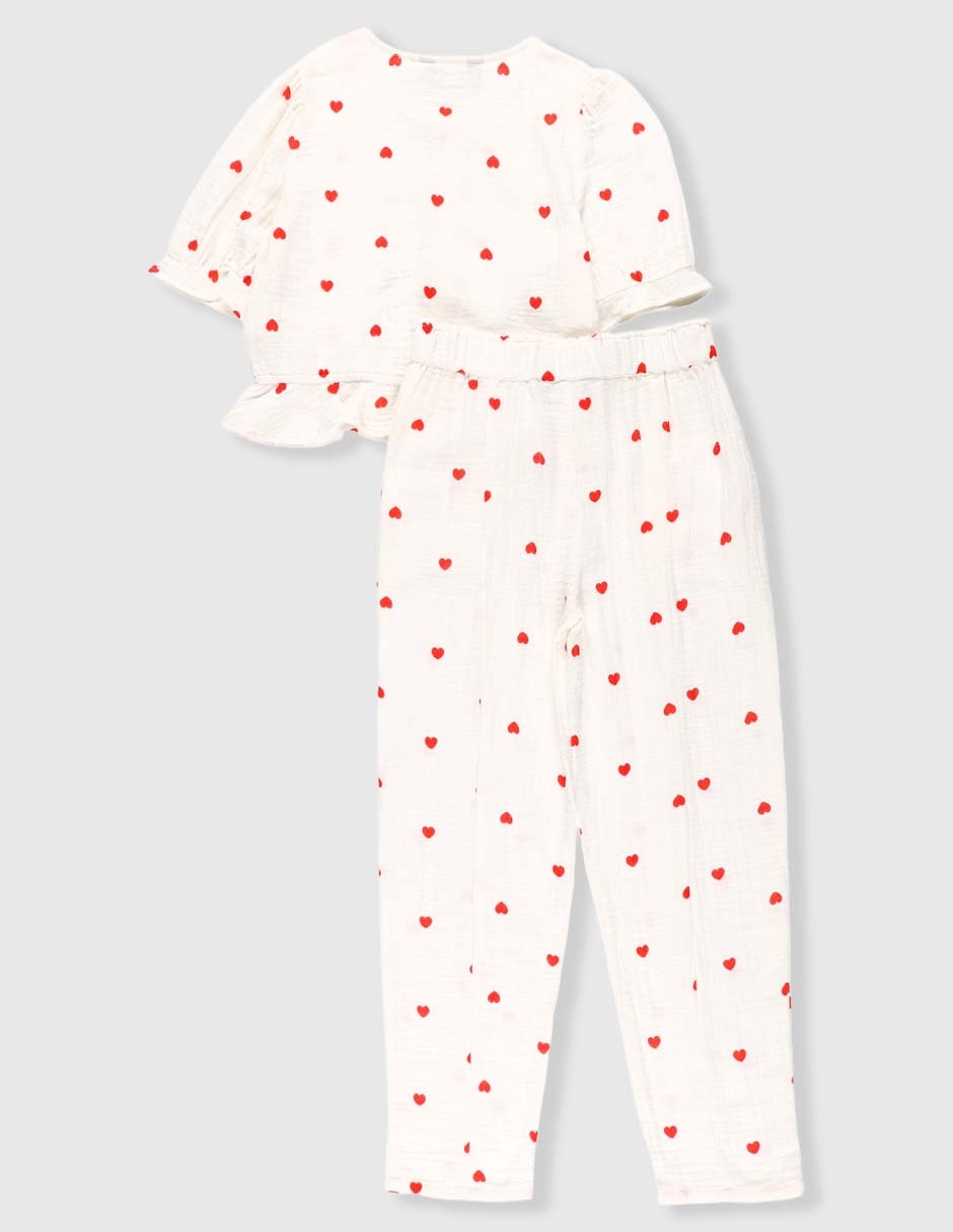 Conjunto de algodón para niña 2