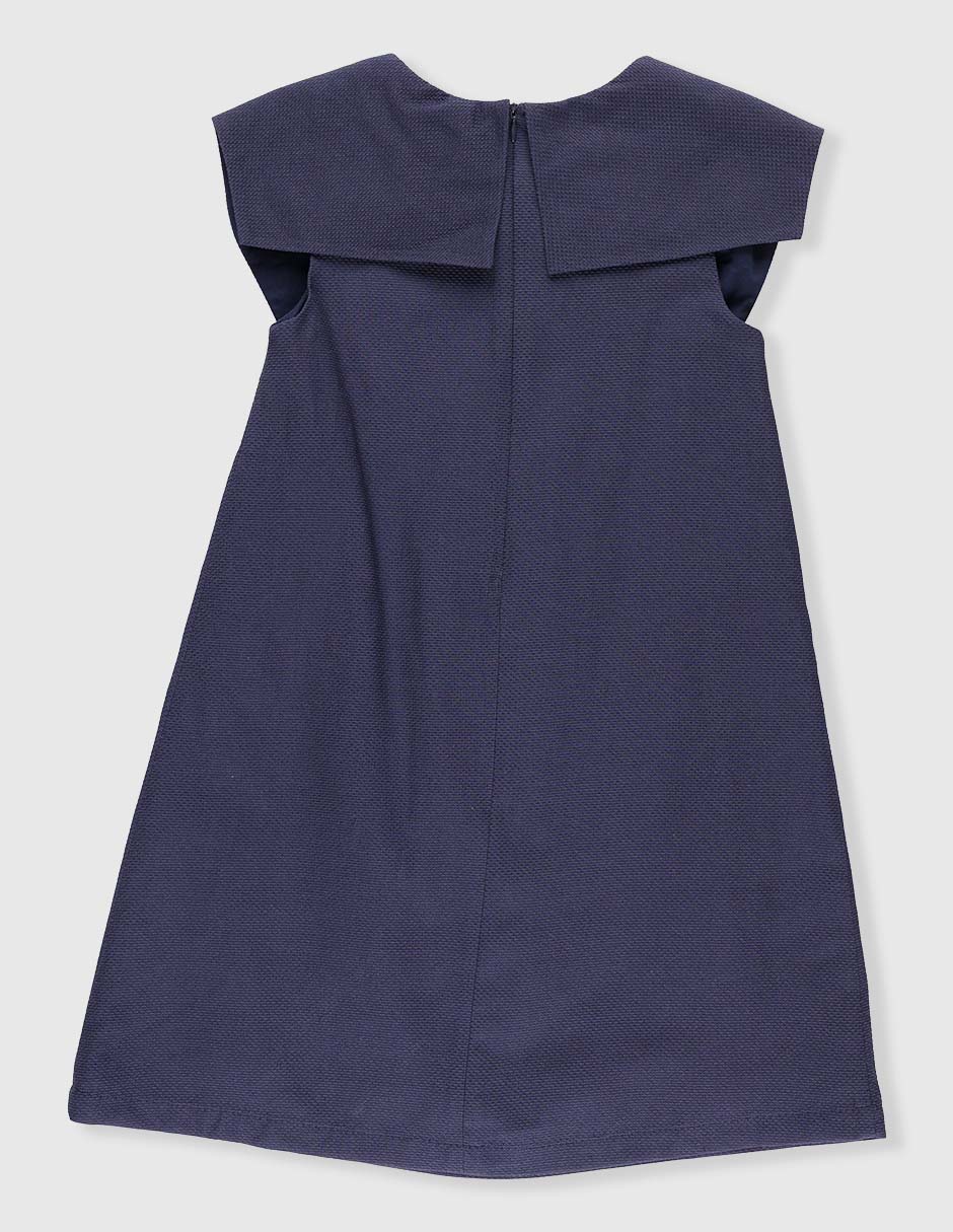 Vestido manga regular para niña 2