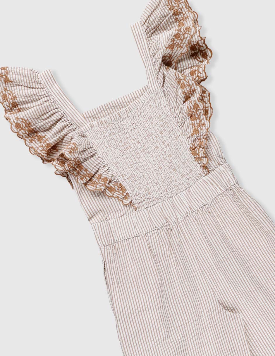 Jumpsuit de algodón para niña 4