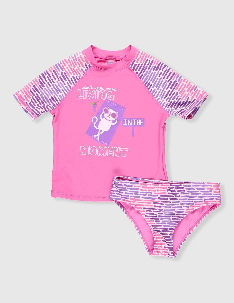 Traje de baño completo para niña Traje de baño completo para niña