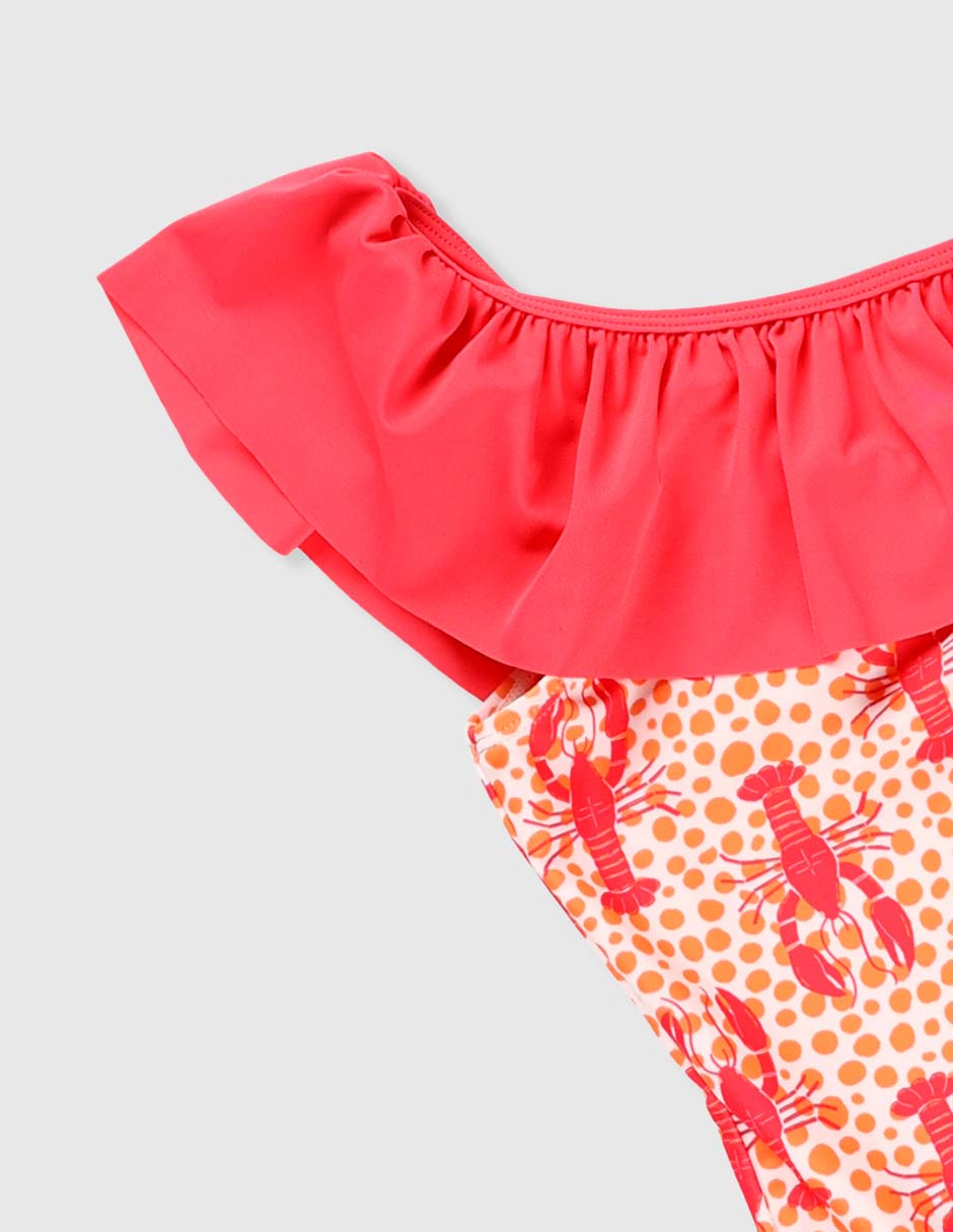 Traje de baño completo para niña 3
