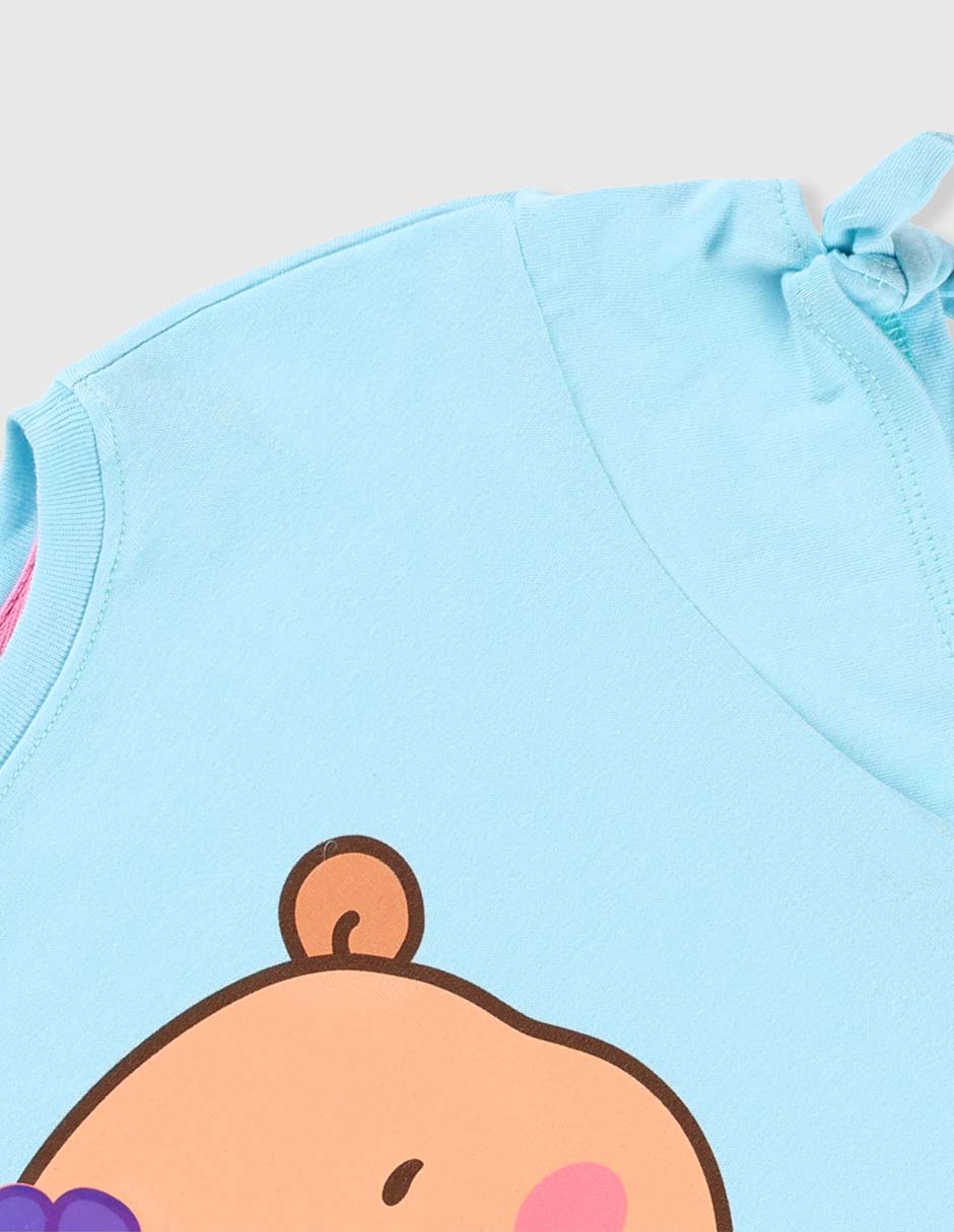 Playera manga corta para niña 5