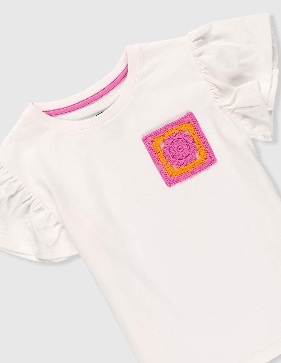 Playera manga corta para niña 3