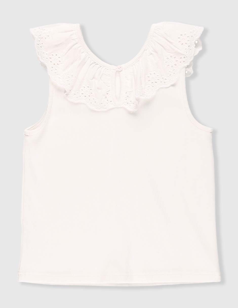 BLUSA PIQUENIQUE PNG2603-P0, 6, BLANCO