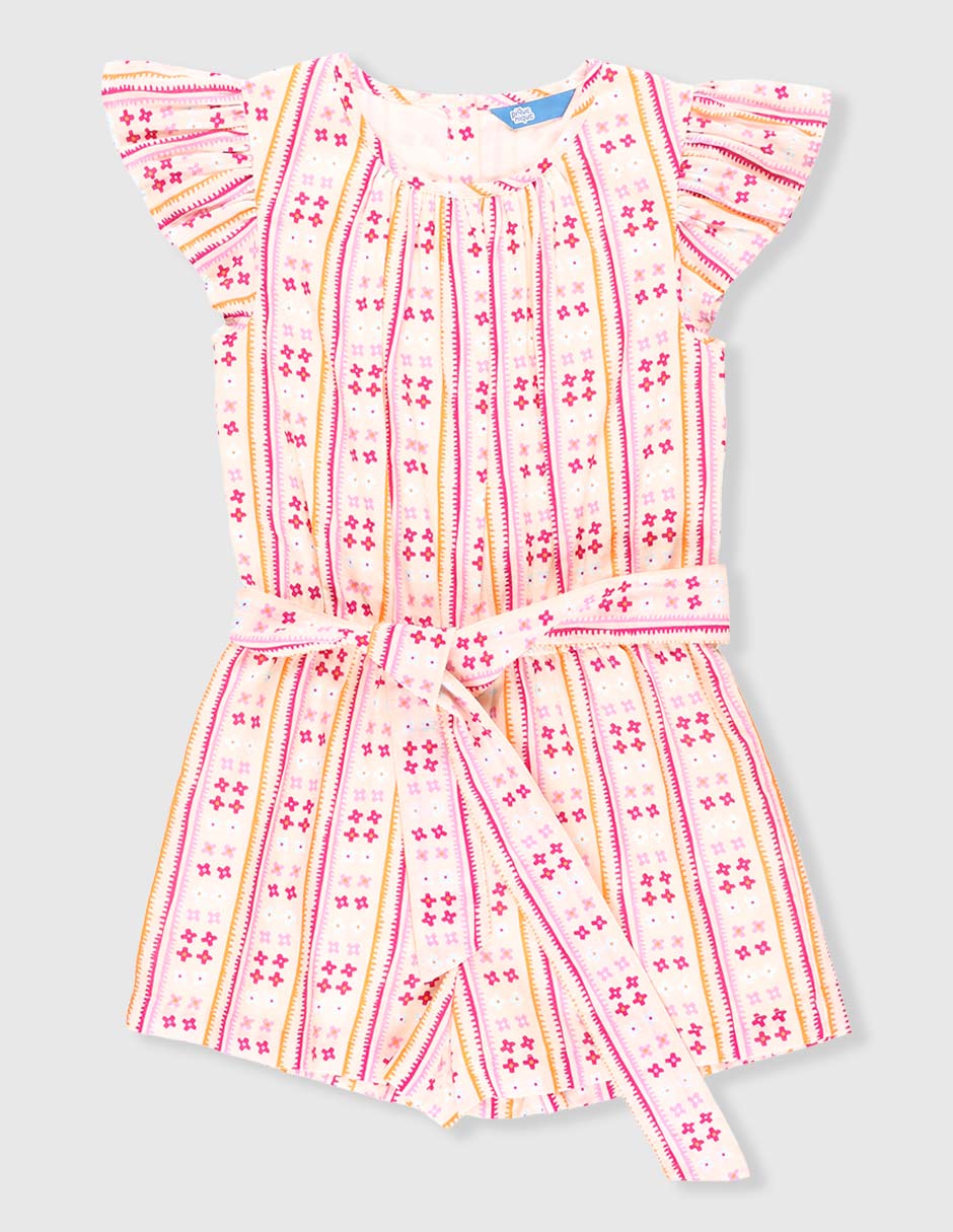 Romper de algodón para niña