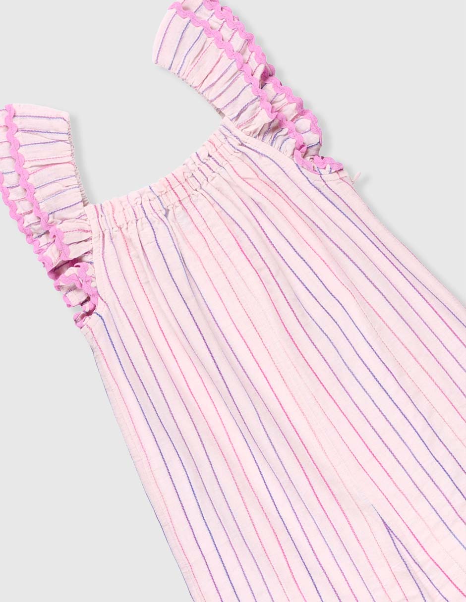 Jumpsuit de algodón para niña 4