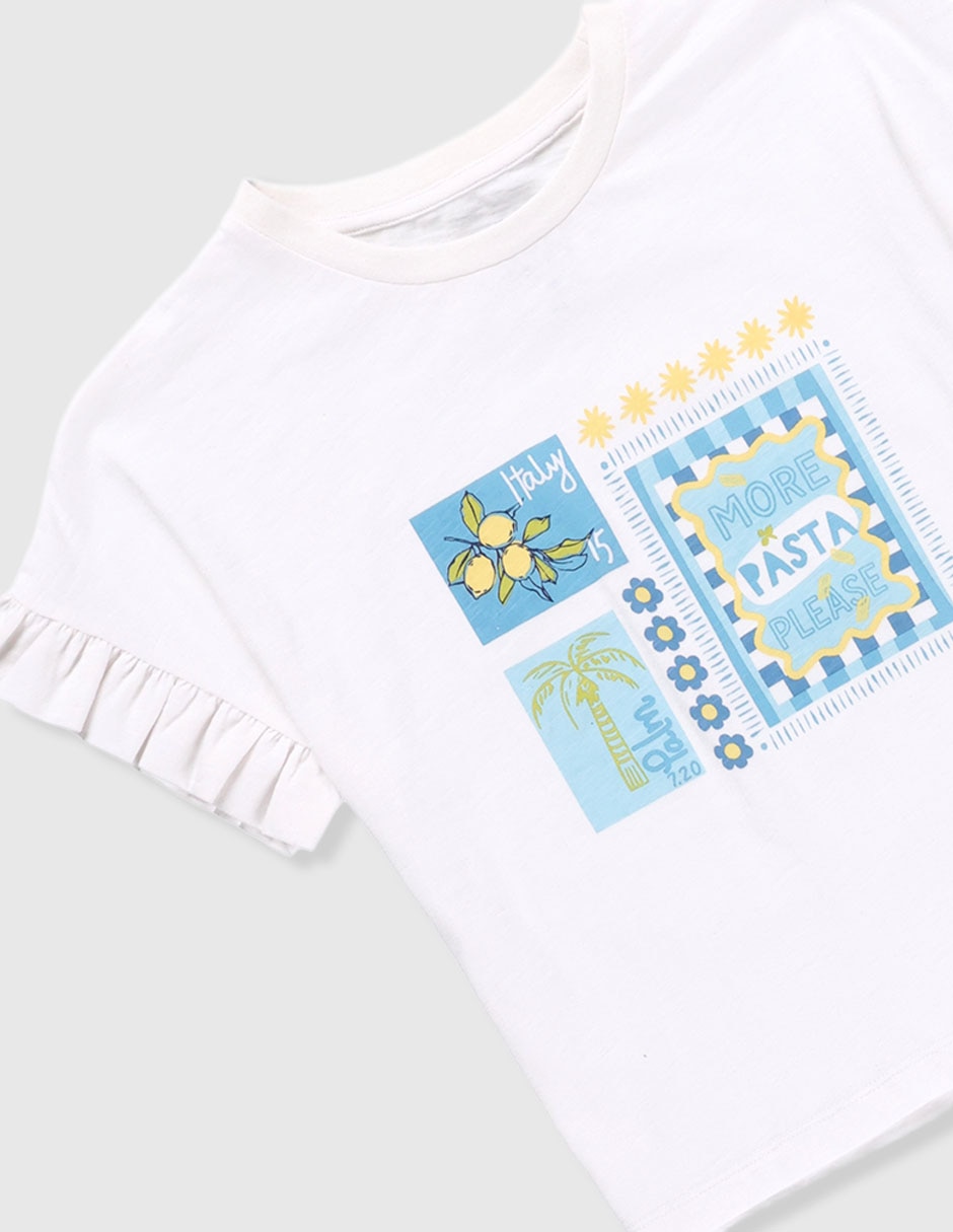 Conjunto casual de algodón para niña 3