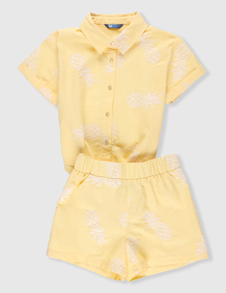 Conjunto de algodón para niña Conjunto de algodón para niña