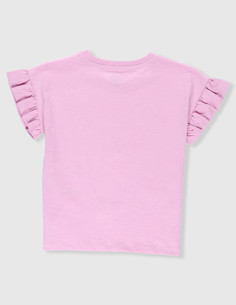 Playera manga corta para niña 2
