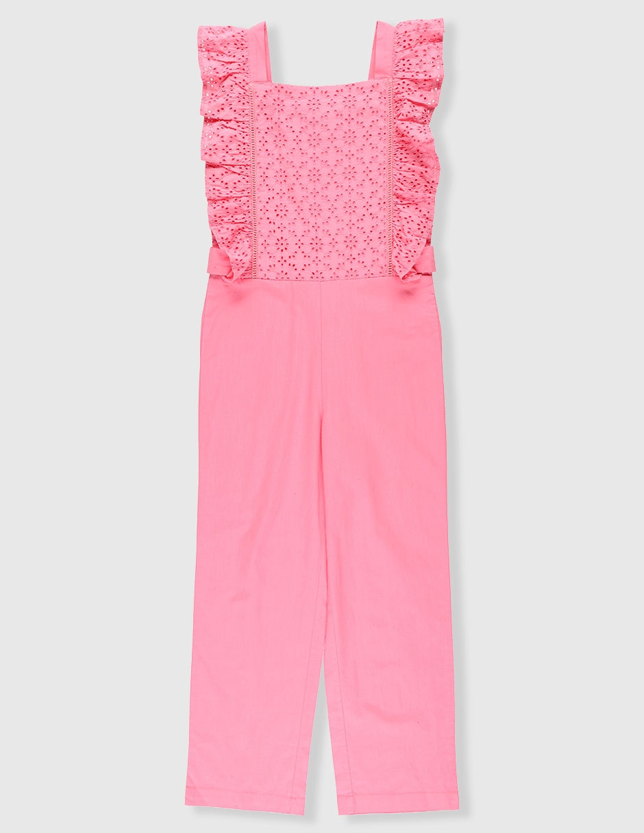 Jumpsuit de algodón para niña