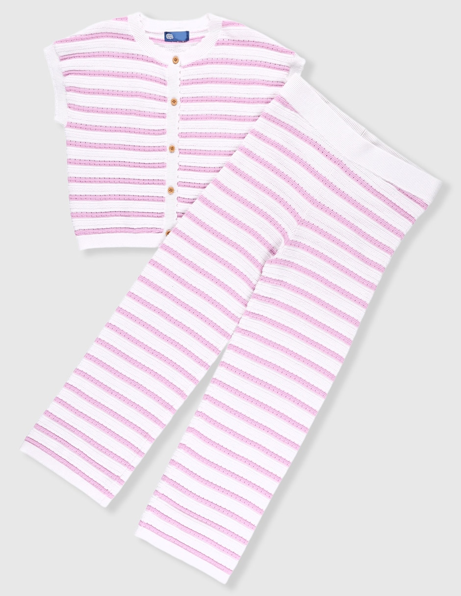 Conjunto de algodón para niña