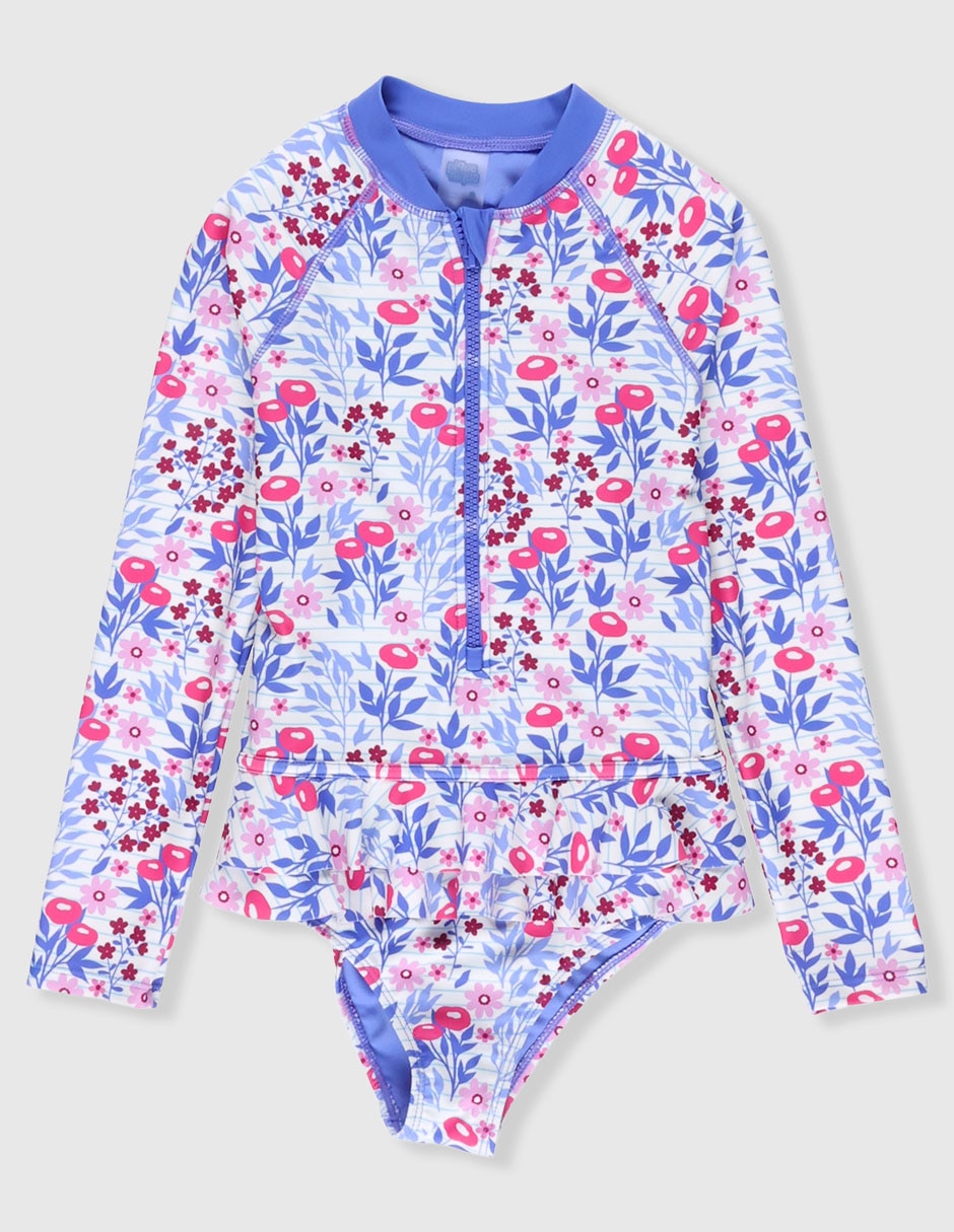 Traje de baño completo para niña