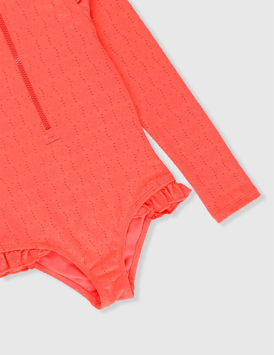 Traje de baño completo para niña 4