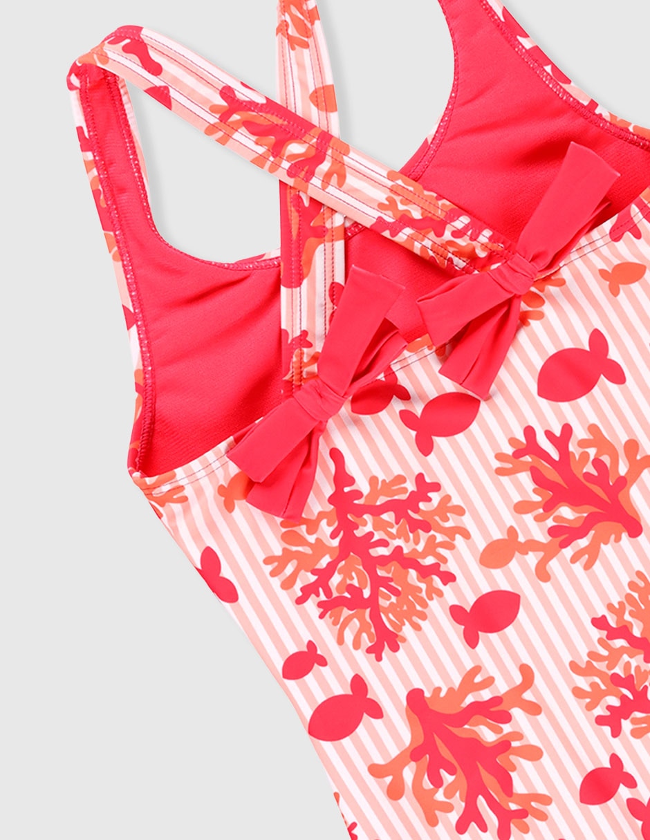 Traje de baño completo para niña 4