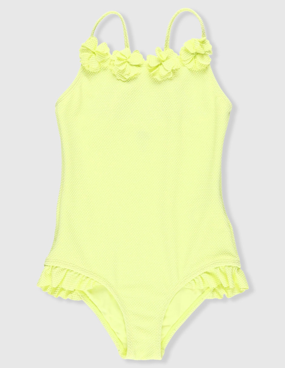 Traje de baño completo para niña Traje de baño completo para niña