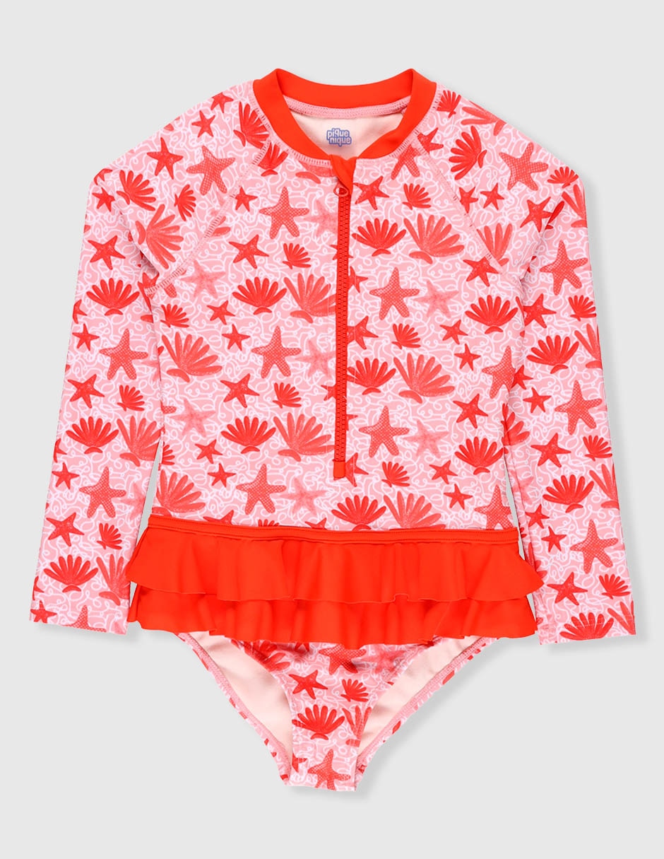 Traje de baño completo para niña