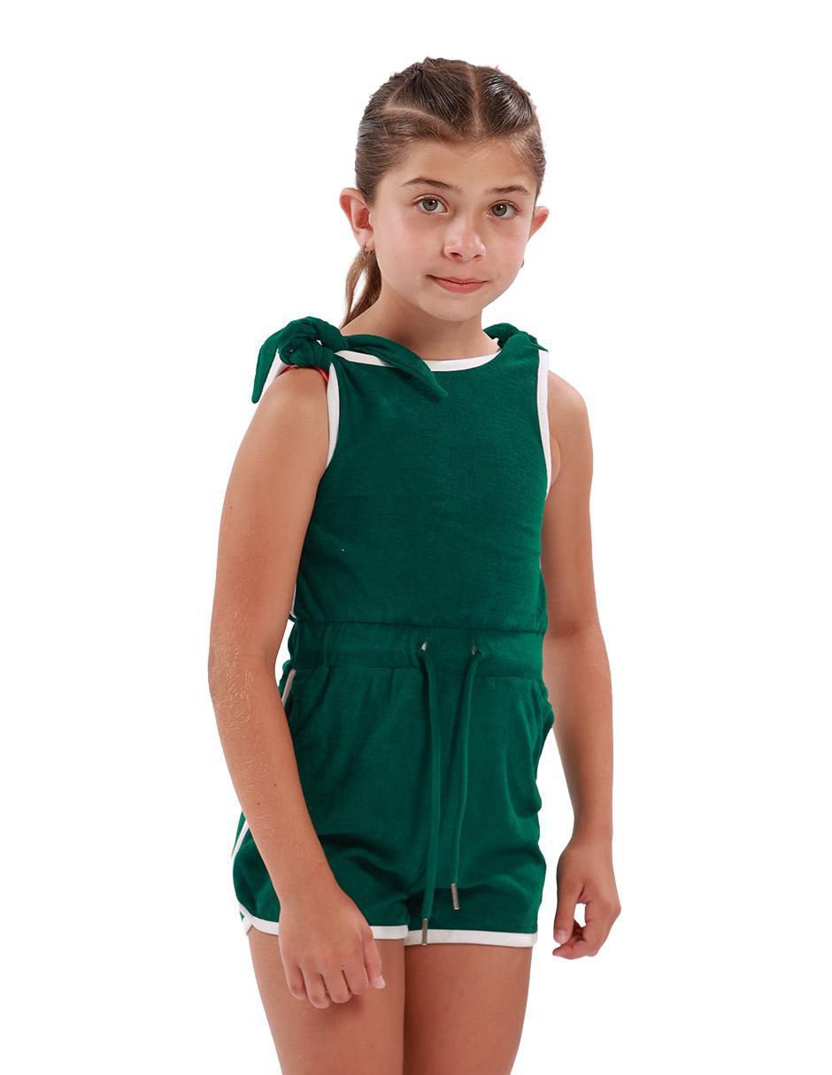Romper Costal Crush de algodón para niña 3