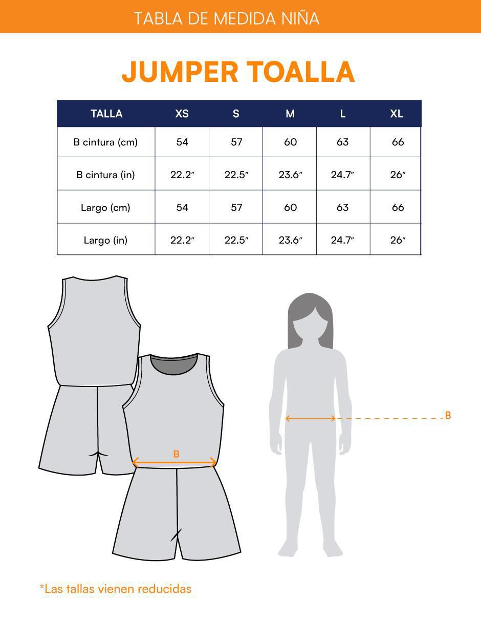 Romper Costal Crush de algodón para niña 6
