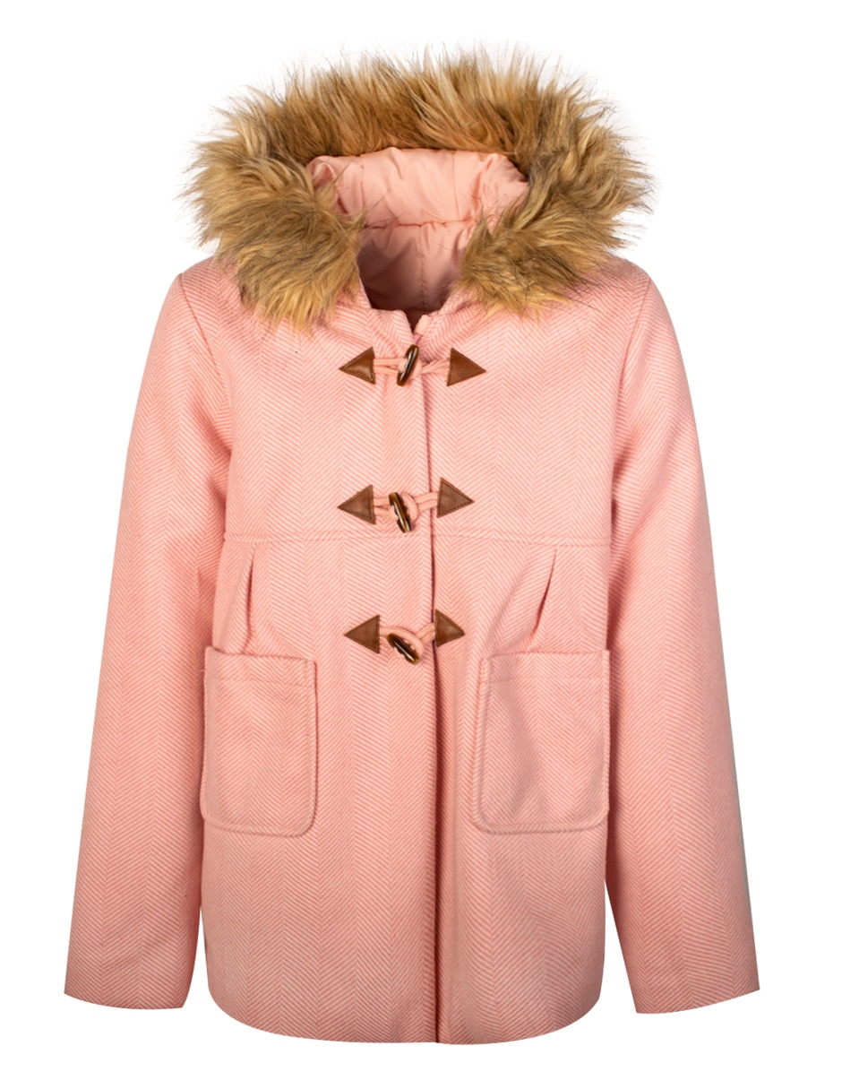 Abrigo Piquenique con capucha para niña