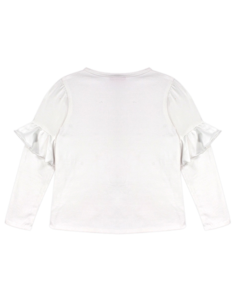 Playera manga larga para niña 2