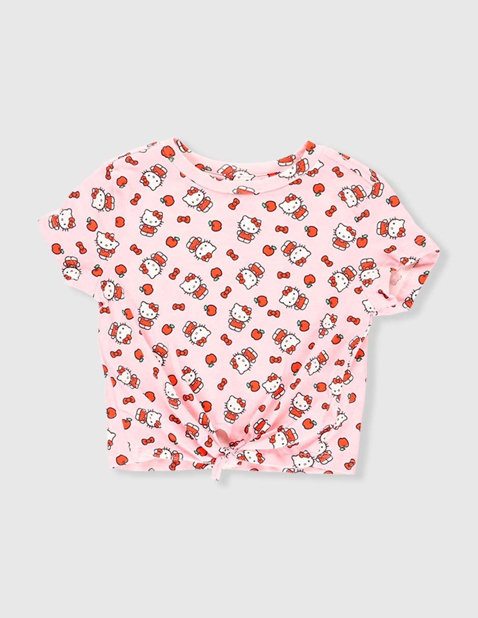 Playera manga corta para niña Playera manga corta para niña