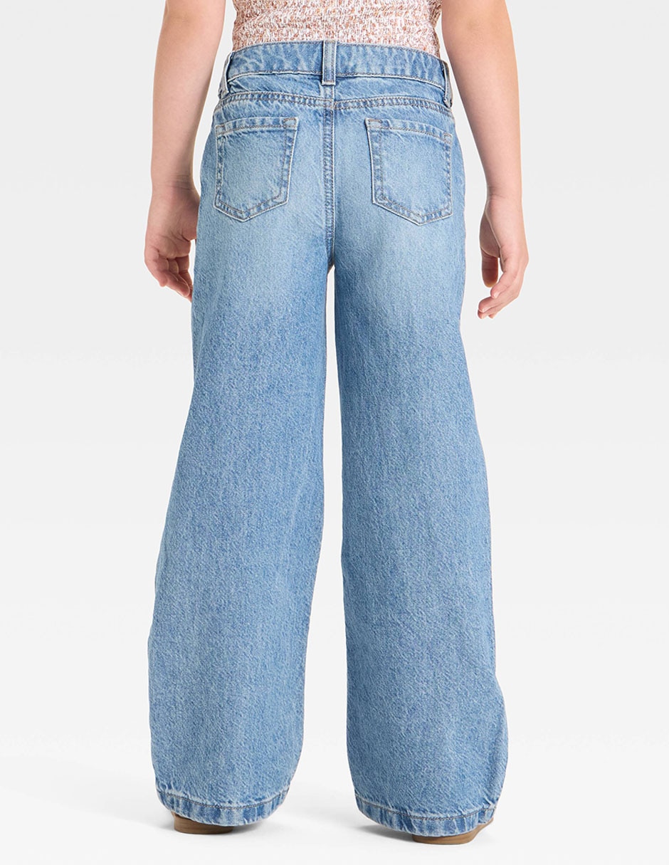 Jeans slim para niña 4