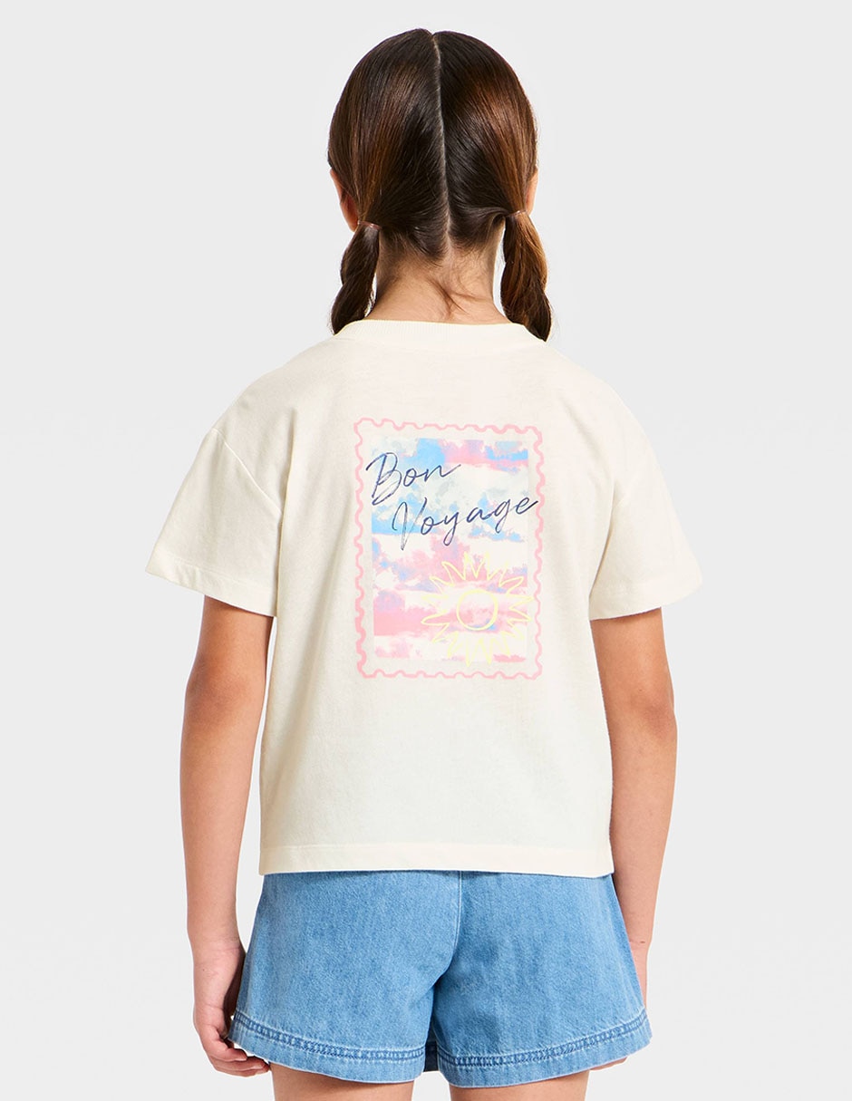 Playera manga corta para niña 2
