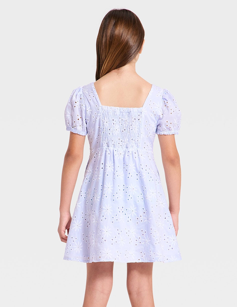Vestido manga princesa para niña 2