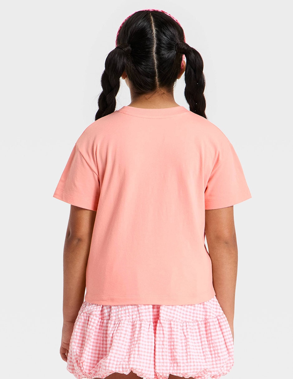 Playera manga corta para niña 2