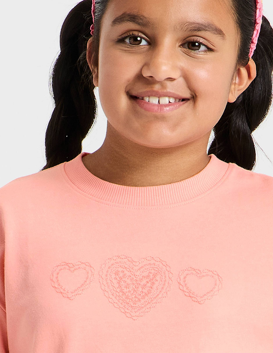 Playera manga corta para niña 4